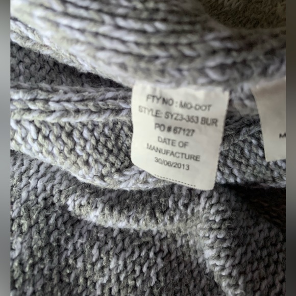 Trash Nouveau Grey Cardigan Sweater - Picture 7 of 7